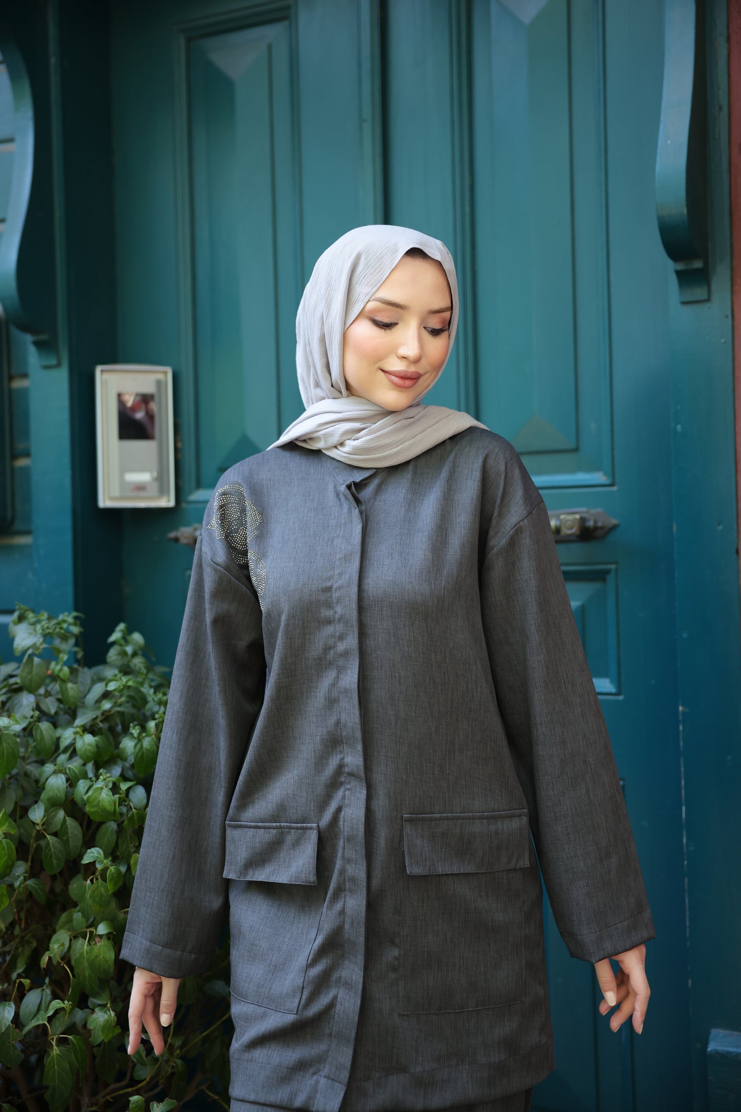 Silver Takim - Charcoal