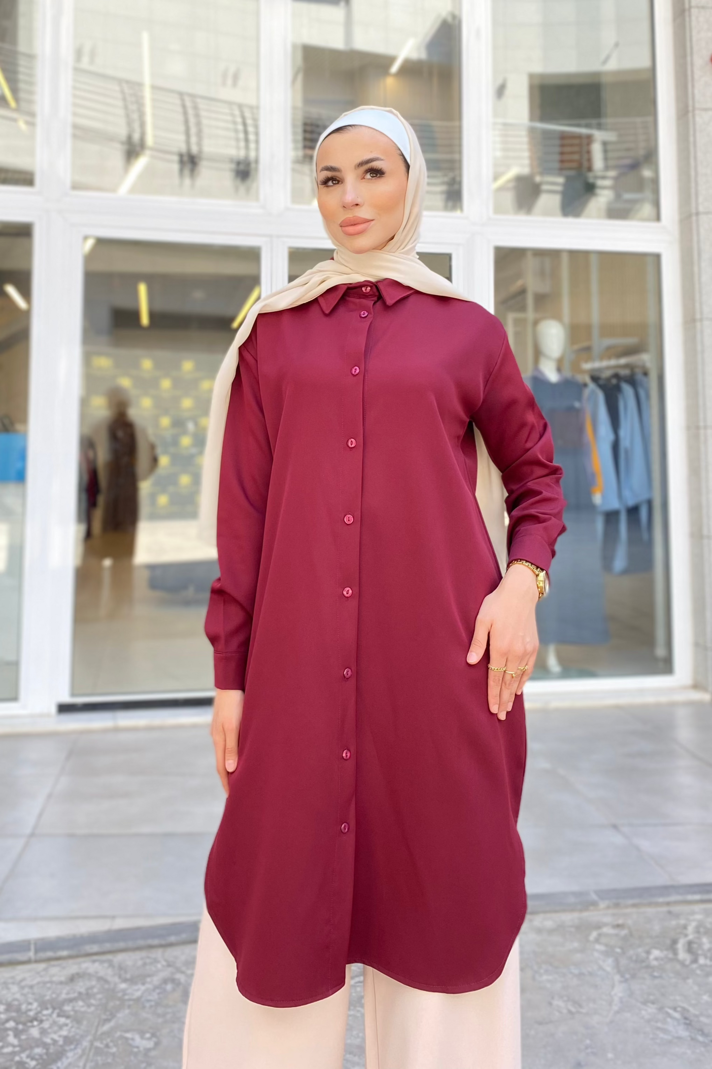 Islamic shirt - Maroon