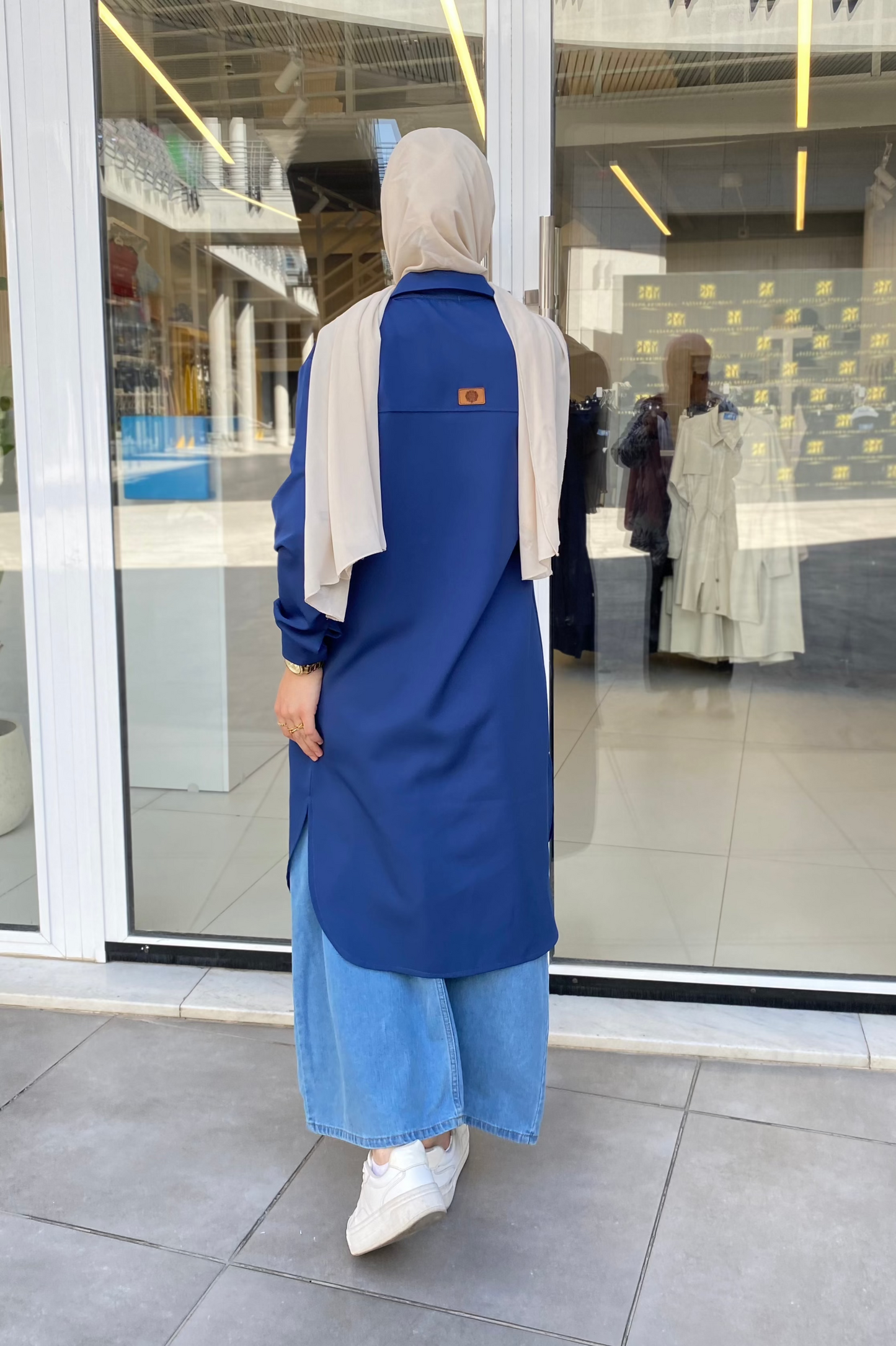 تونيك طويل- كحلي