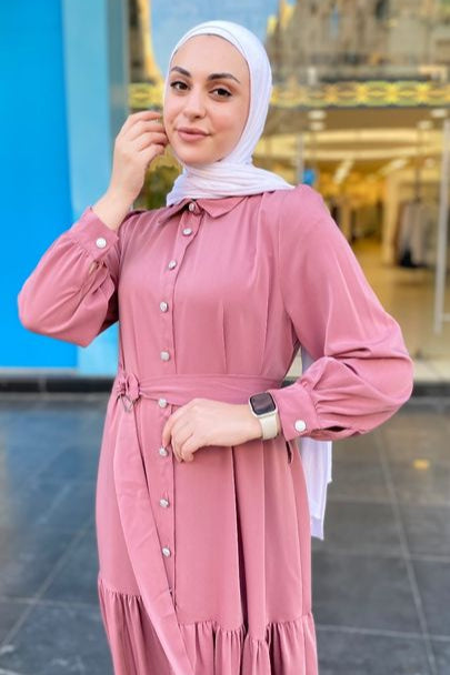 فستان-1640-وردي