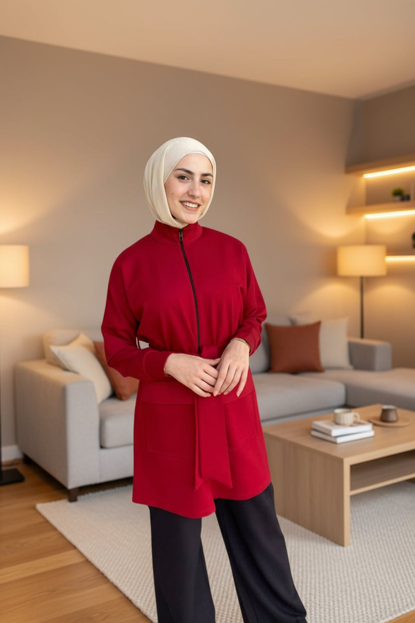 طقم - بوكس بوكيت - احمر