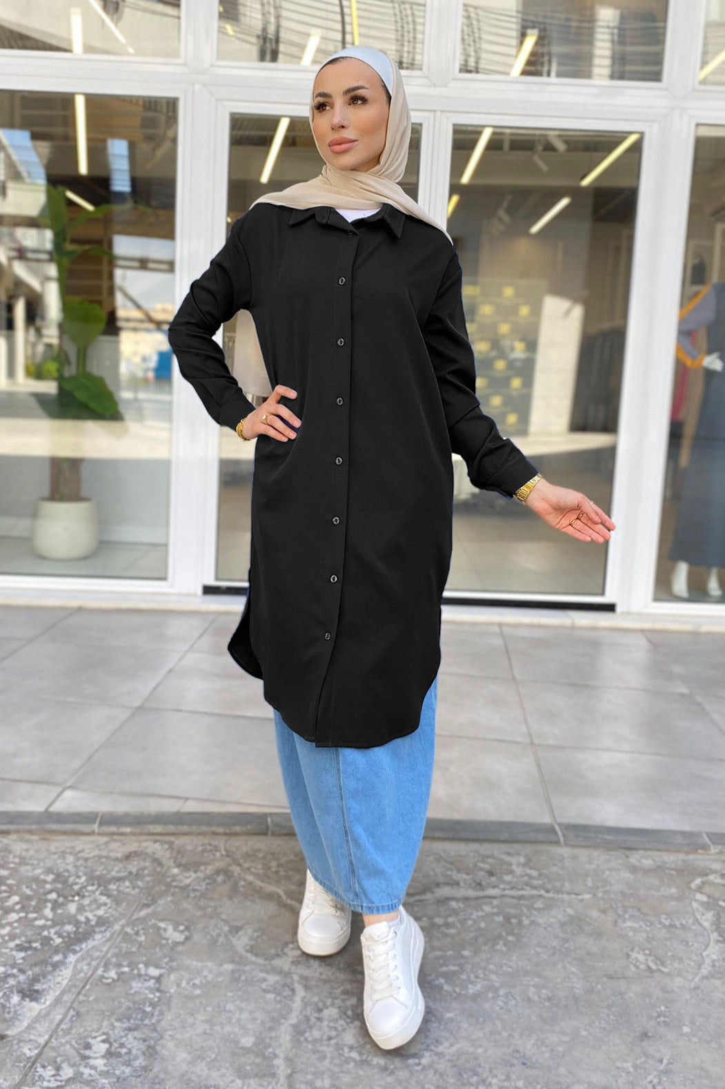 Long Tunic - Black
