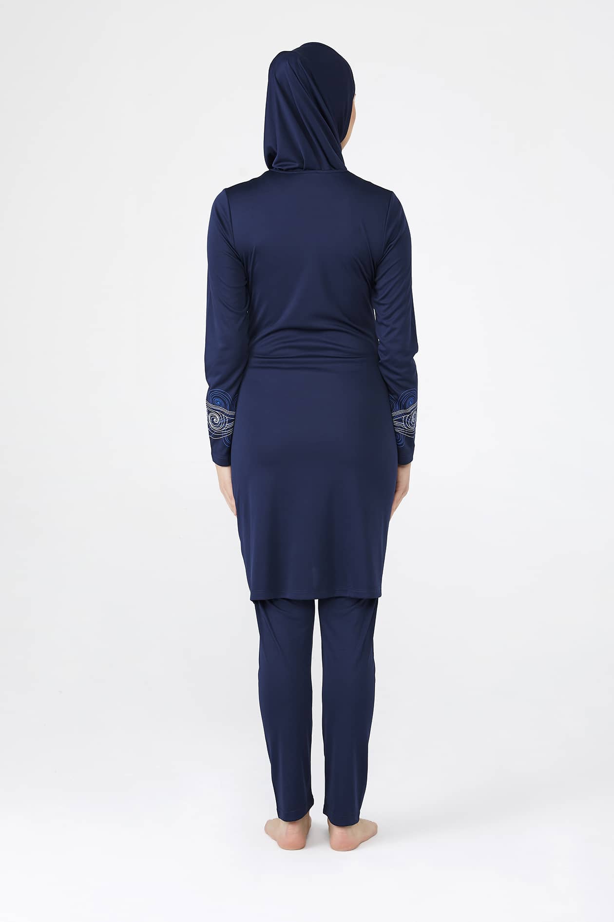 Swim Dress - 0805- Navy - bakkaclothing