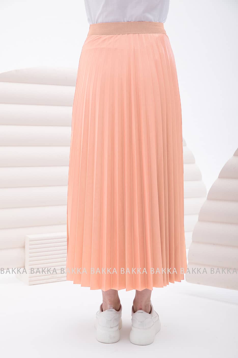 Skirt - 2170 - Light orange - bakkaclothing