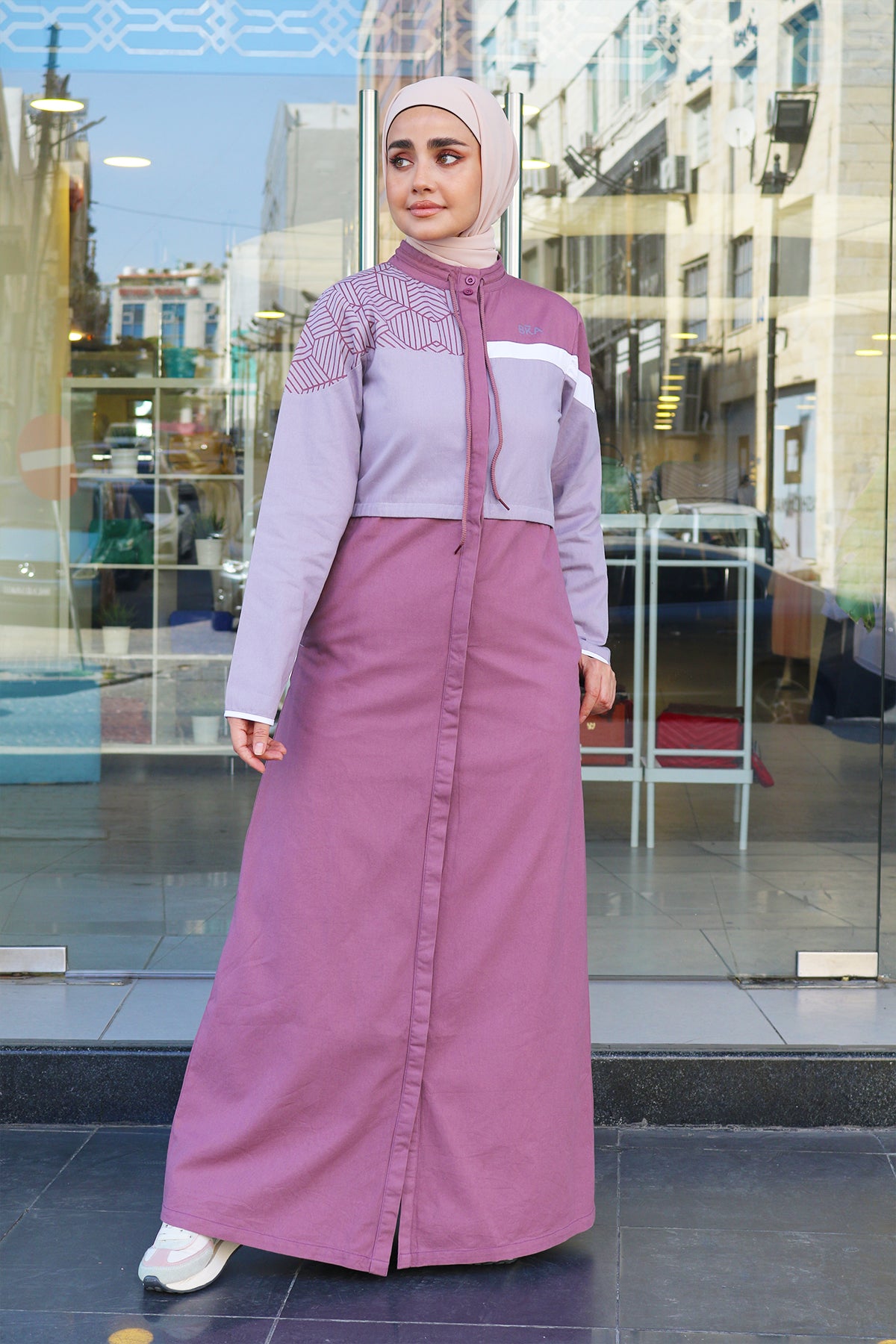 Acma  Jilbab - purple