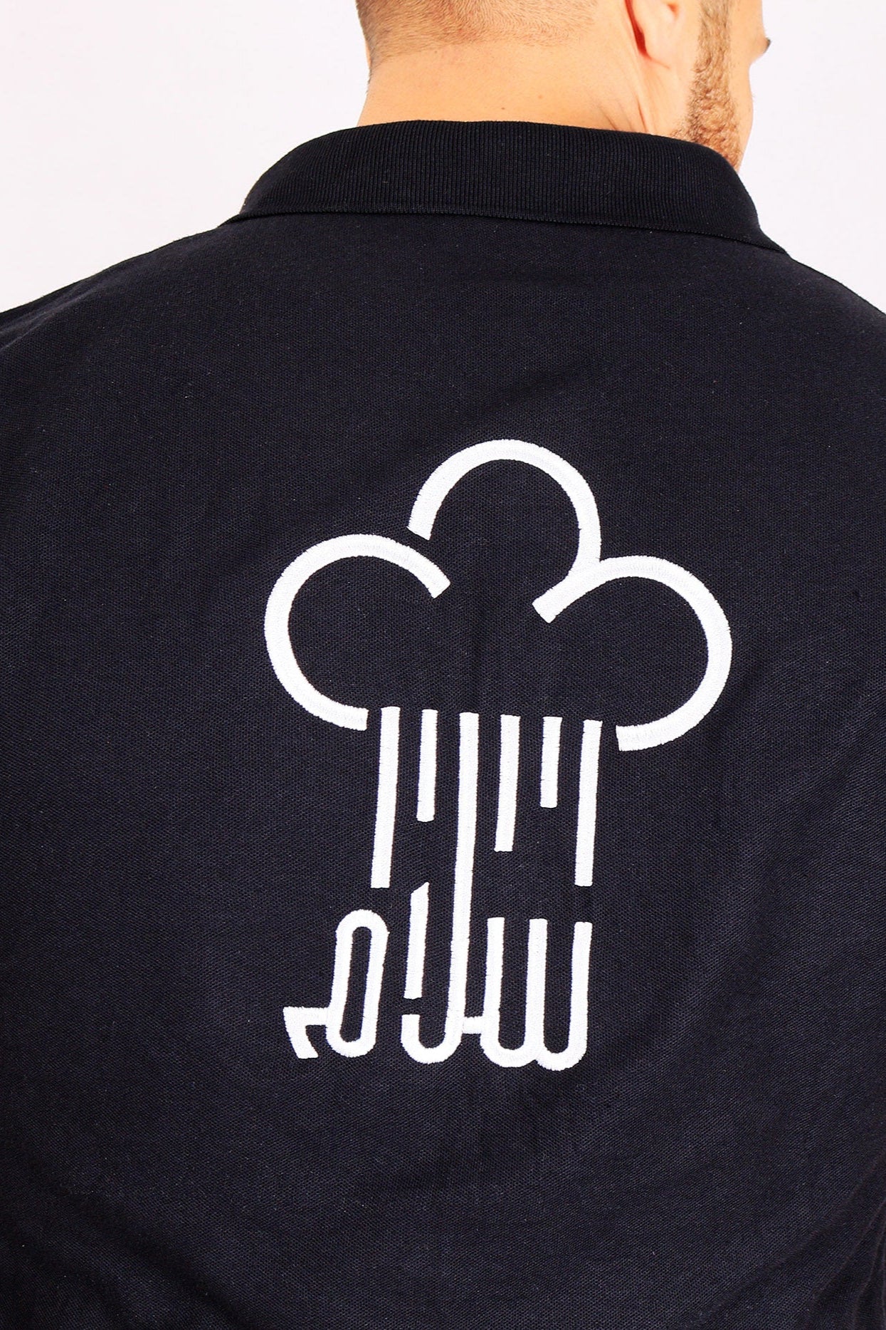 T-Shirt Polo-black - bakkaclothing