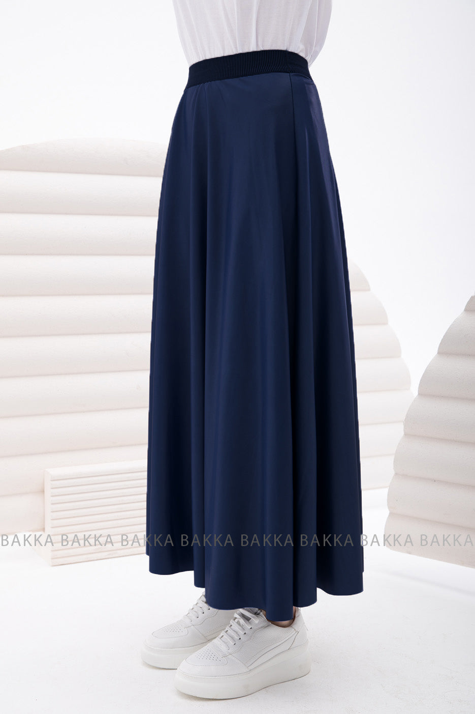 SKIRT - 9040 - Navy - bakkaclothing