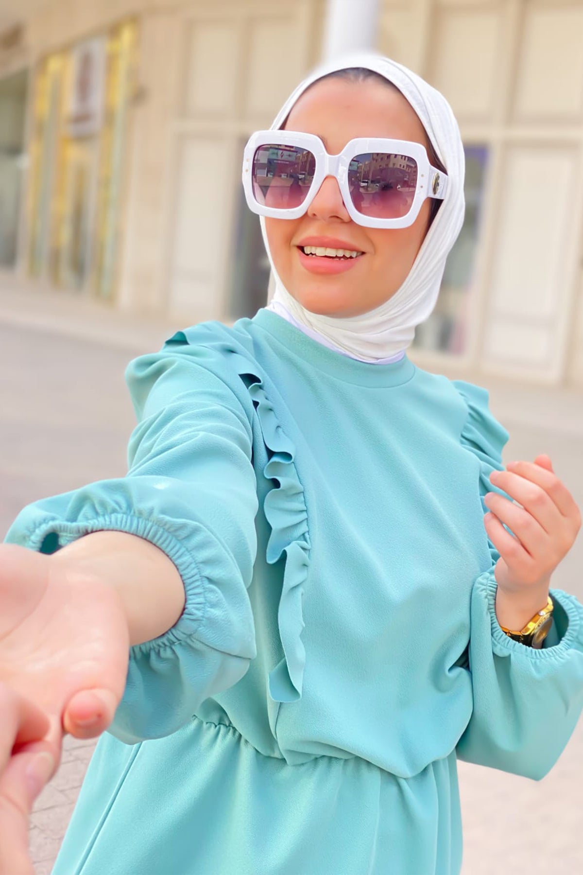 Casual Set -TKE006 - Soft Green