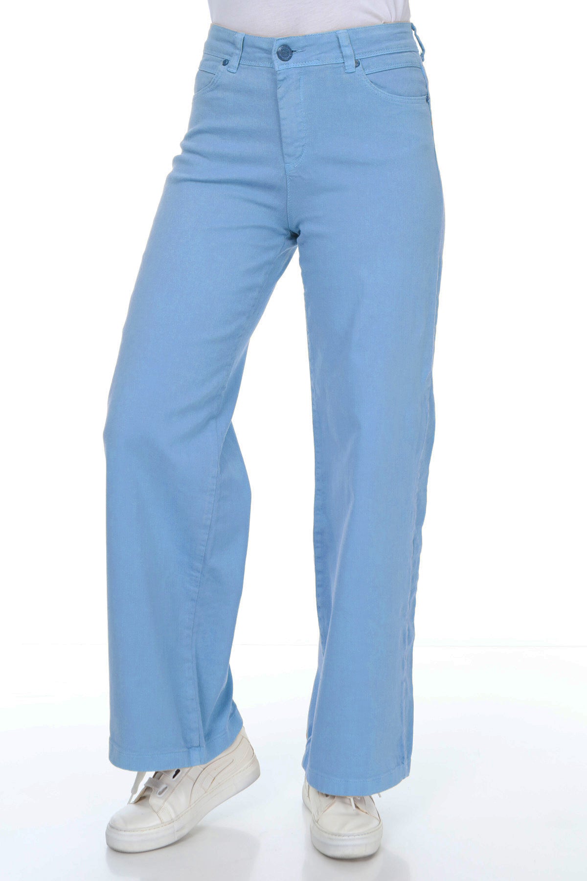 بنطلون جينز - 9100 -ازرق فاتح