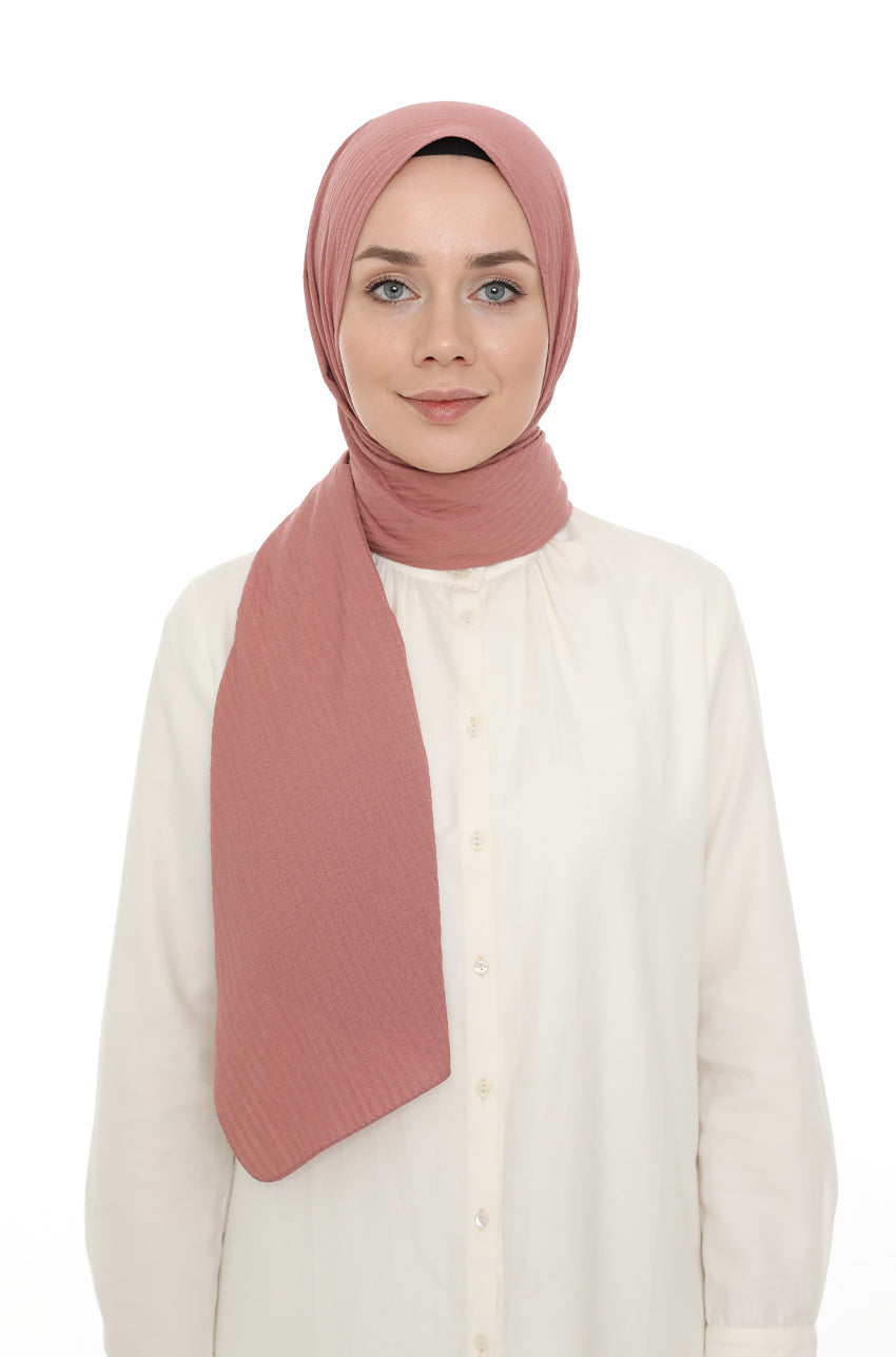 shawl - 12535 - Pink - bakkaclothing