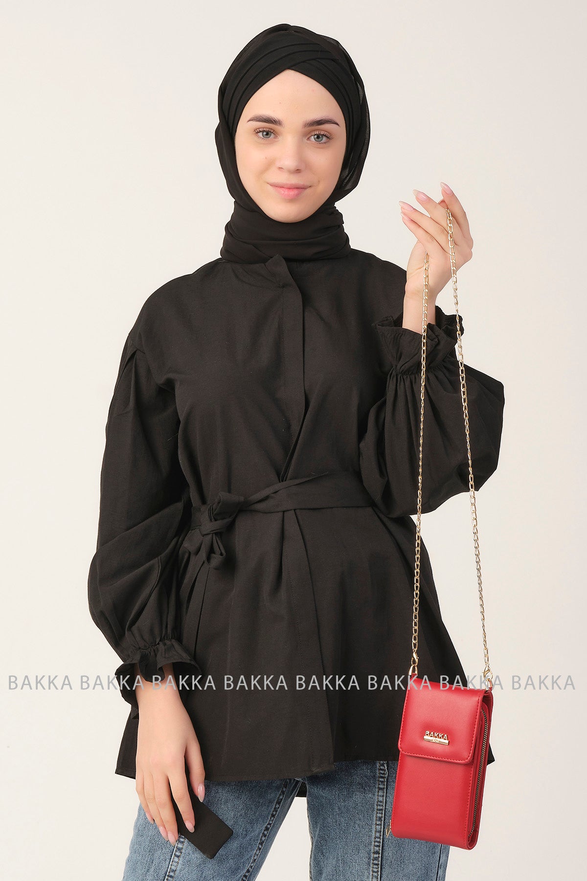 Mobile bag - 3600 - Red - bakkaclothing