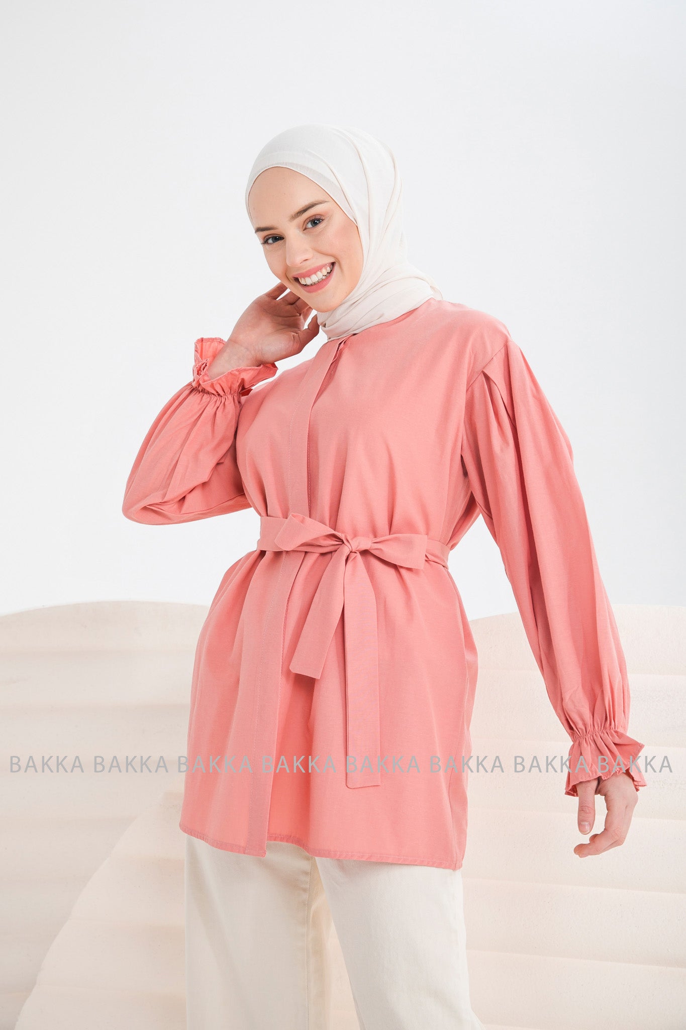TUNIC - 8061 - Pink - bakkaclothing