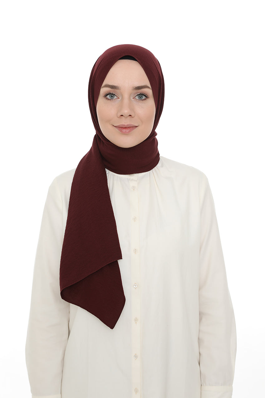 Shawl - 12841 - Dark Red - bakkaclothing