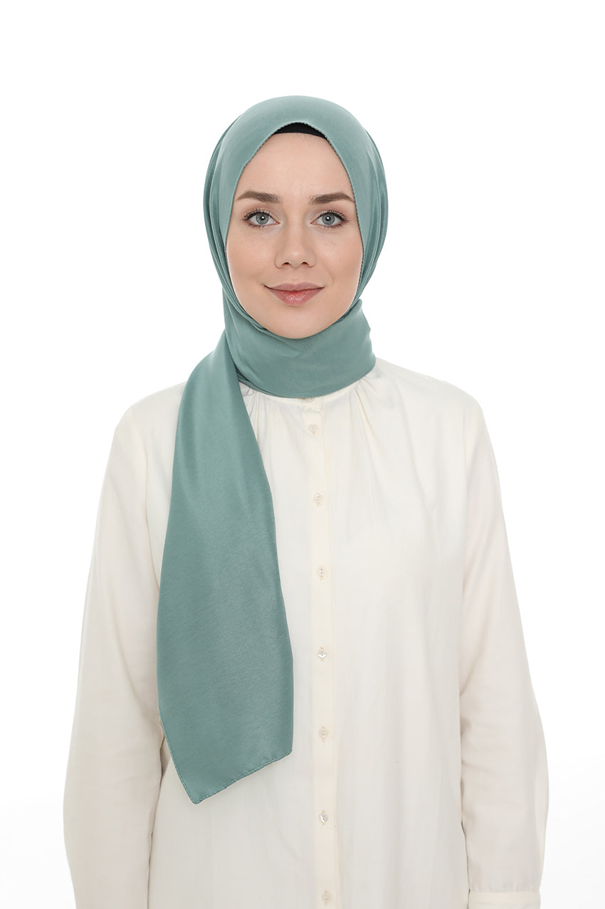 Shawl -12841- Green - bakkaclothing
