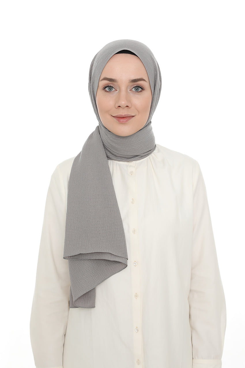 Shawl - 12791 - Dark Gray - bakkaclothing