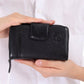 471 - Leather wallet -  Black - bakkaclothing