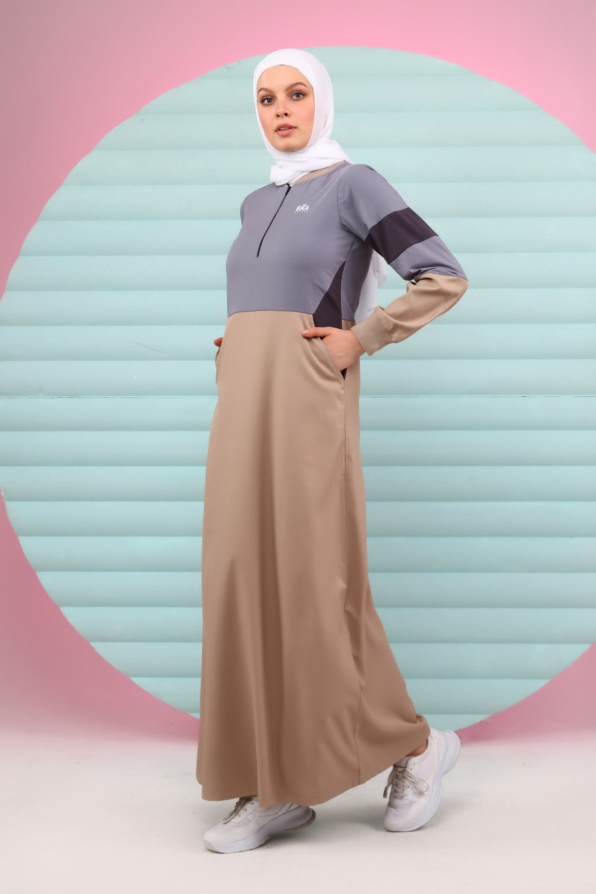 Andalus Jilbab - Beige