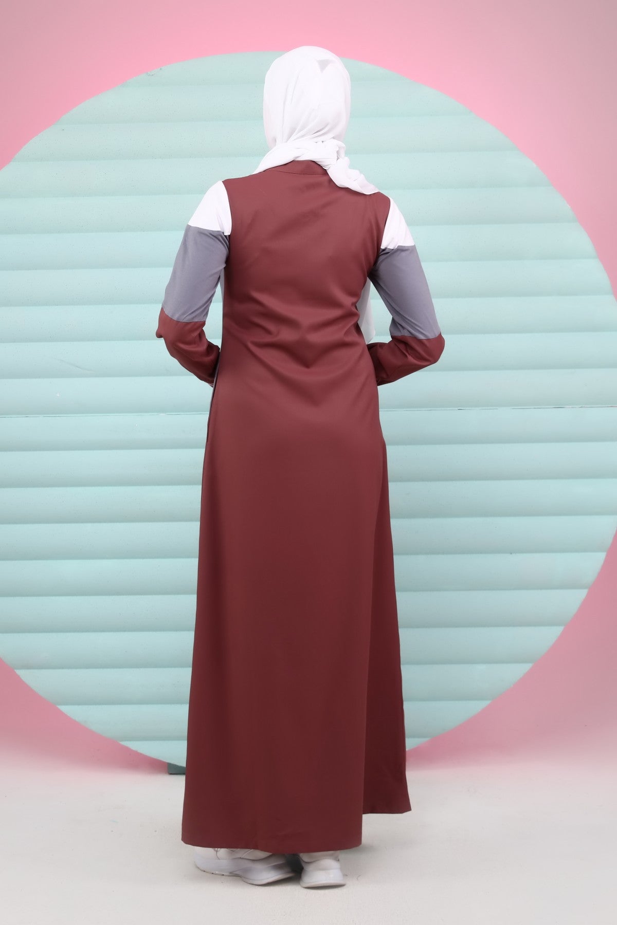 Maroco Jilbab - Maroon