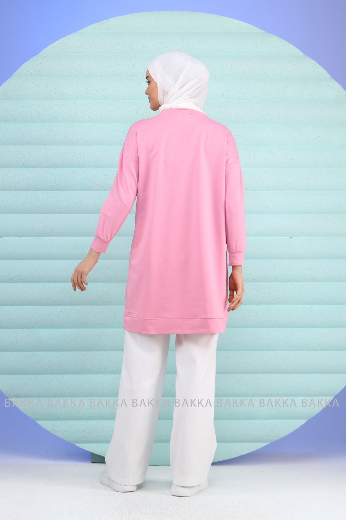 Blouse - Logo - Pink - bakkaclothing
