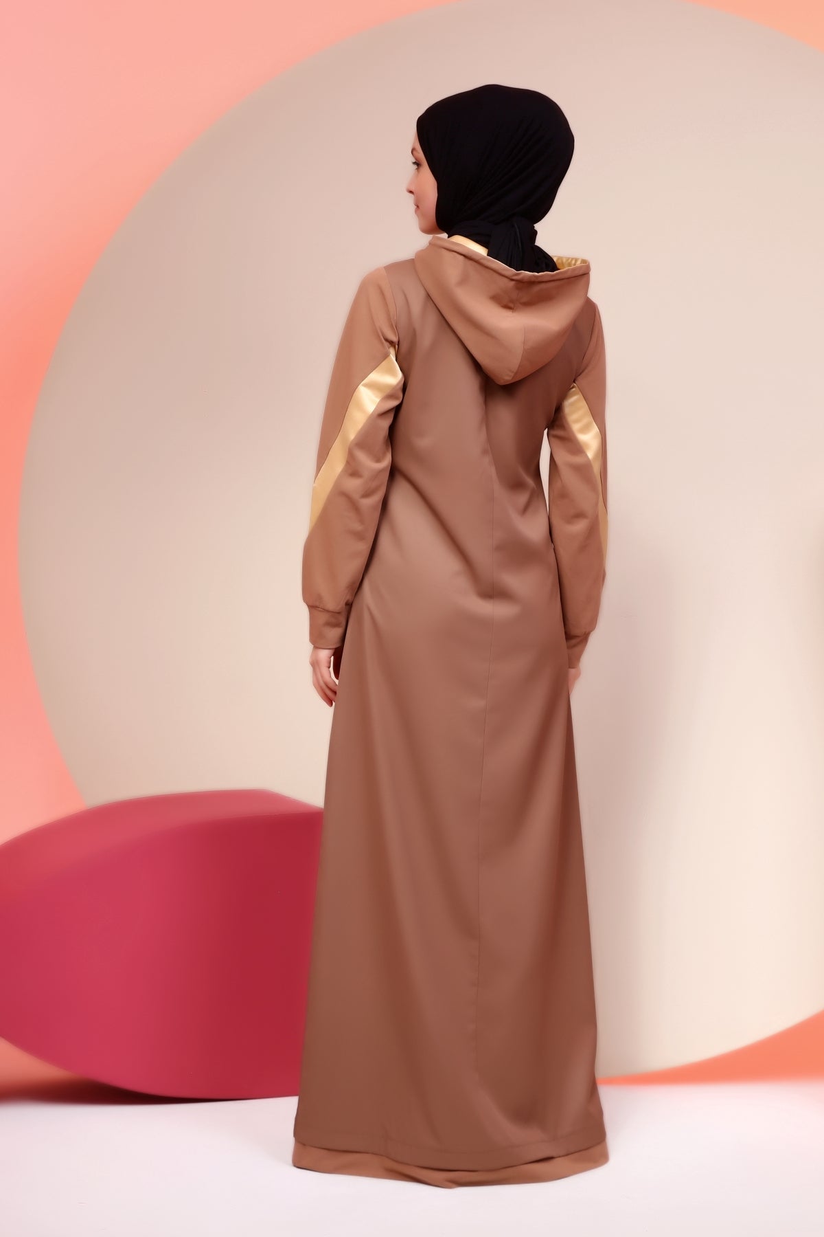Jilbab - BK-JB-02- Camel - bakkaclothing
