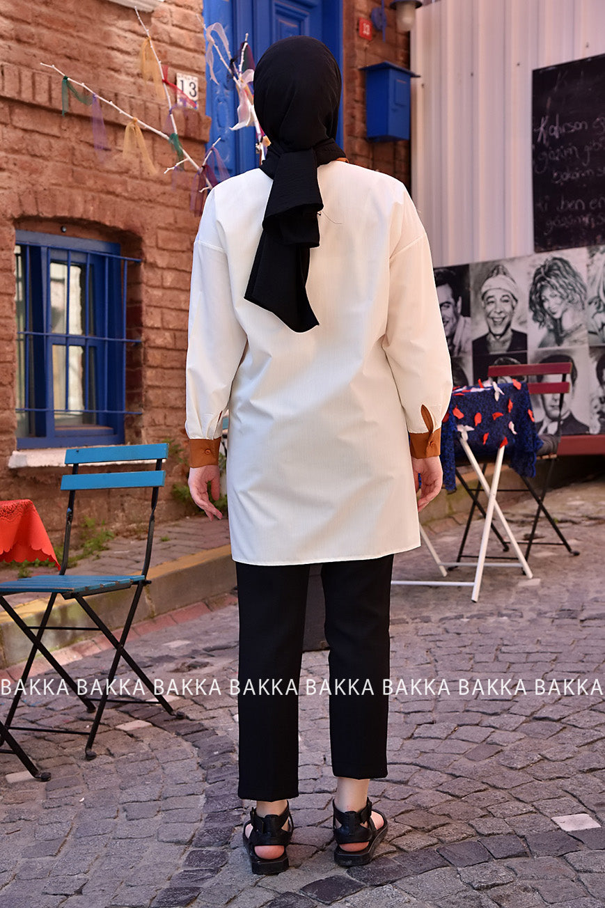 TUNIC - 8078 - Brown - bakkaclothing