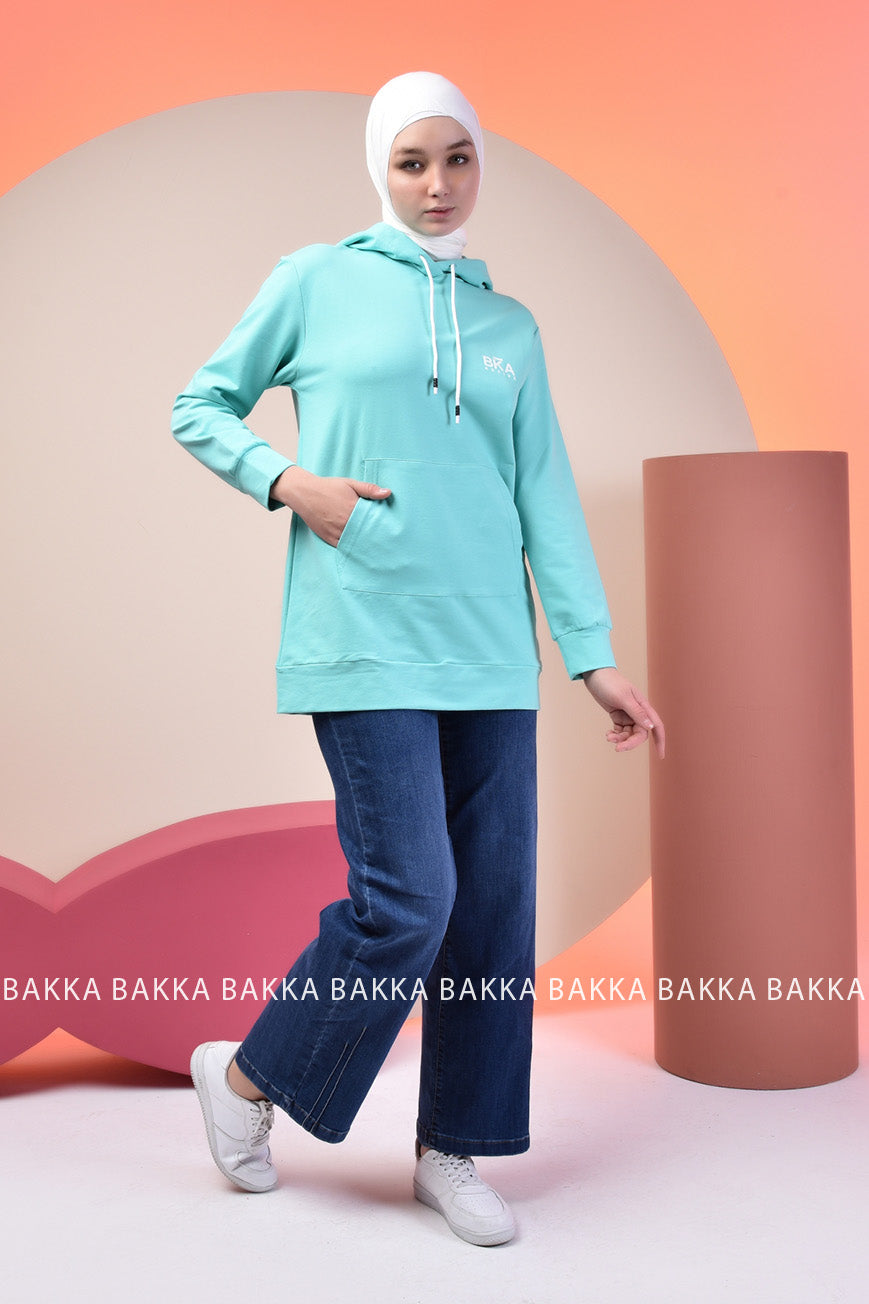 BLOUSE - TRACT 4 - Light green - bakkaclothing