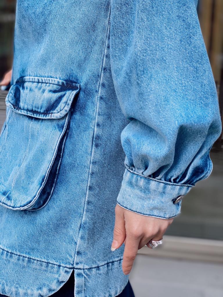 JACKET JEANZ - 6597 - Light - bakkaclothing