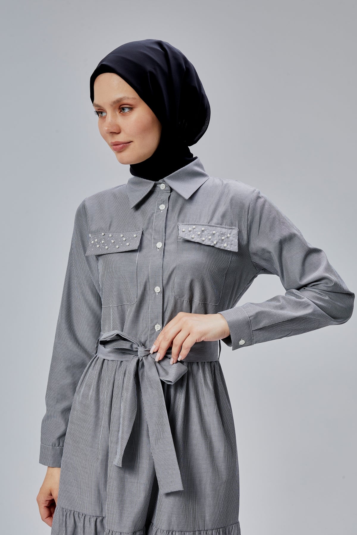 Crystal Dress - Gray