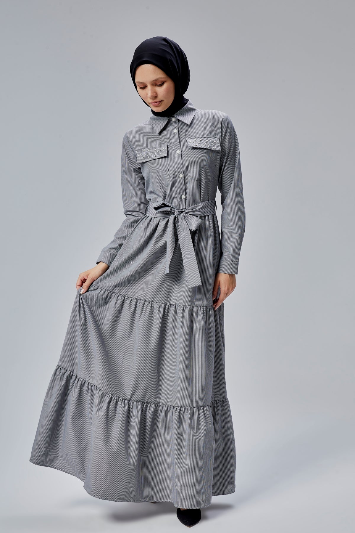 Crystal Dress - Gray