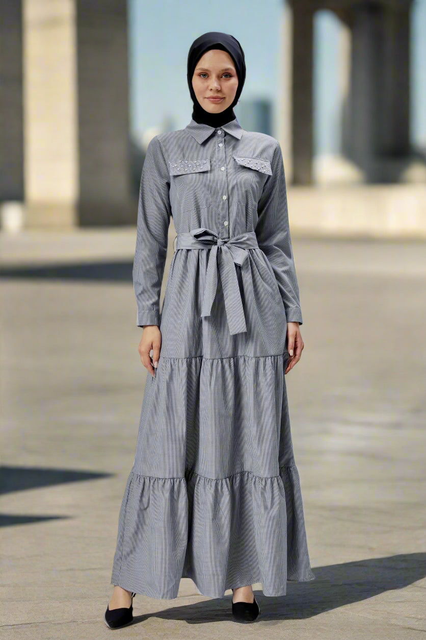 Crystal Dress - Gray
