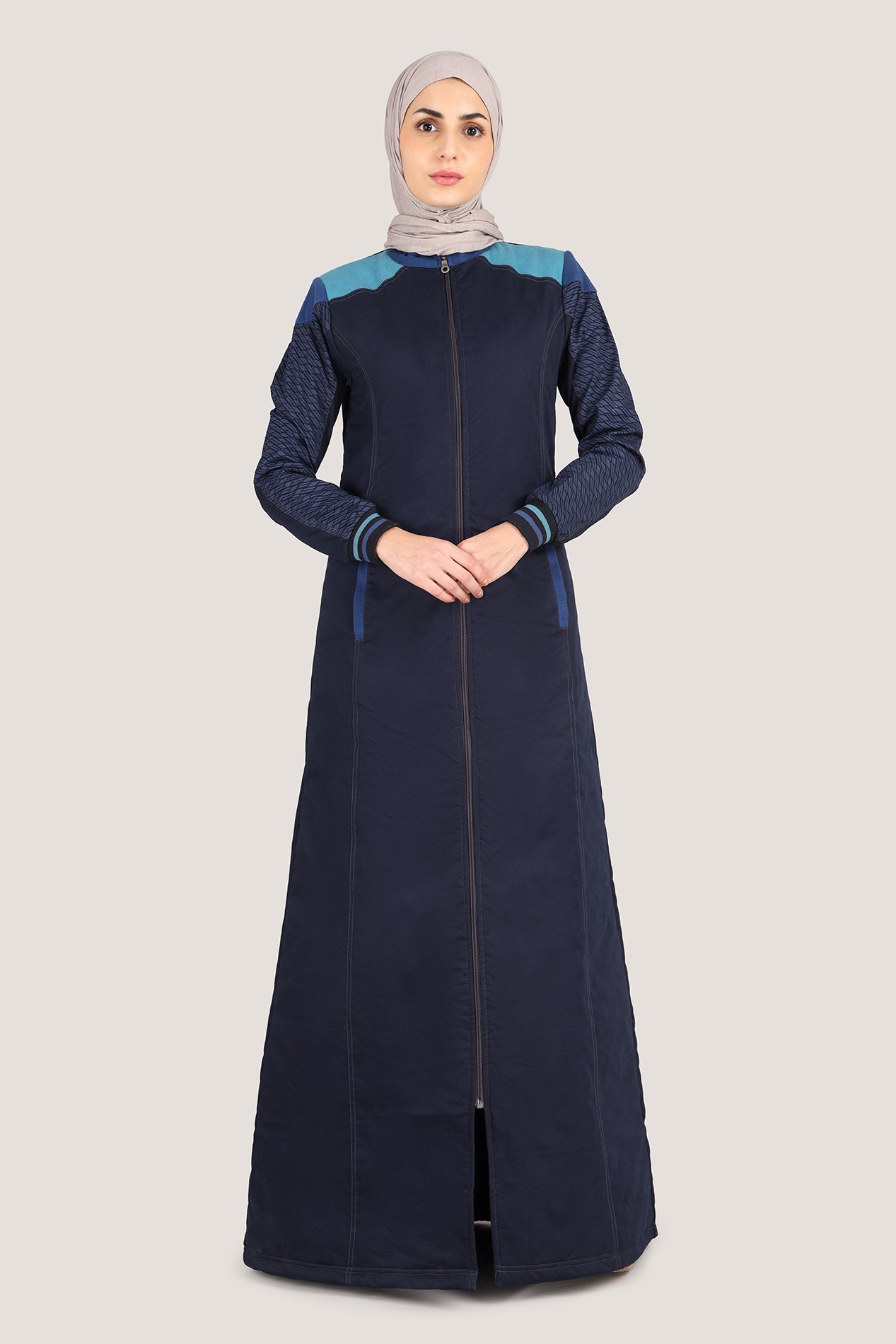 Jilbab - 001 - NAVY BLUE