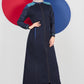 Jilbab - 001 - NAVY BLUE