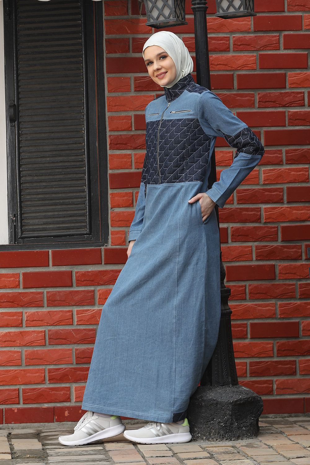 Jilbab -005 - NAVY BLUE