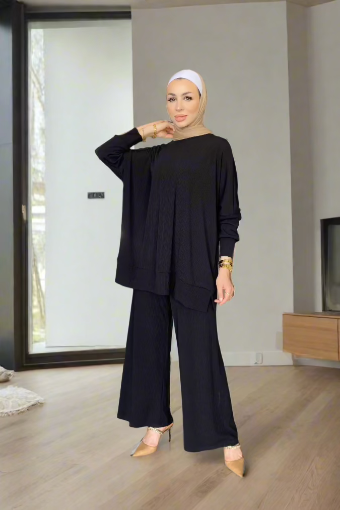 أسود طقم  1