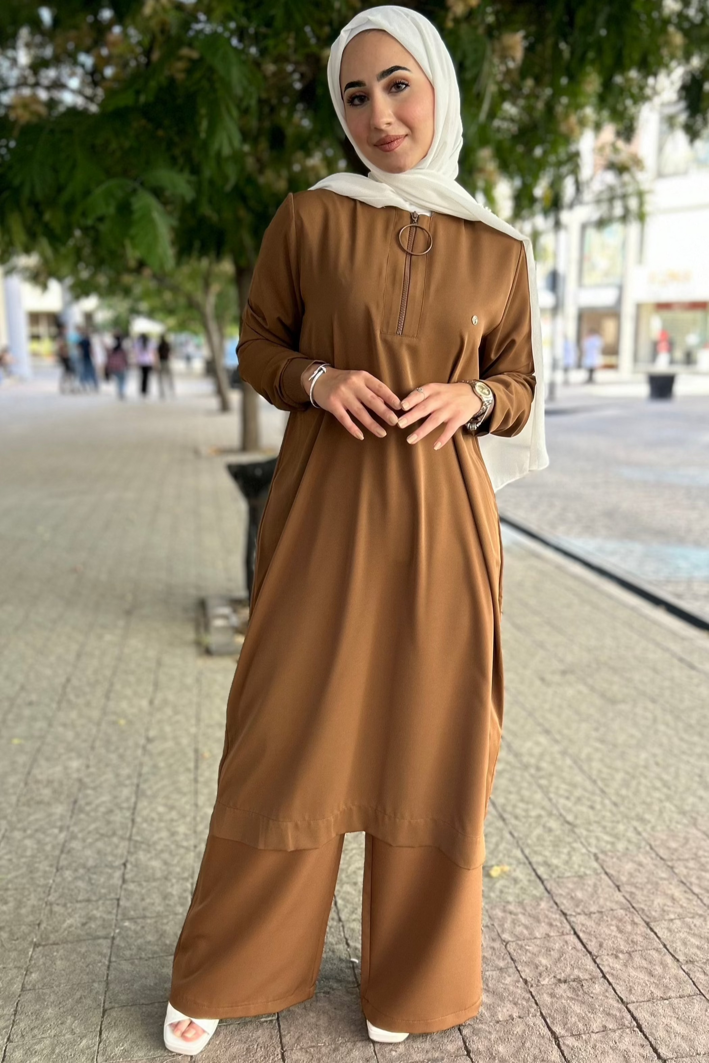 Tunic - YA436001 - Brown