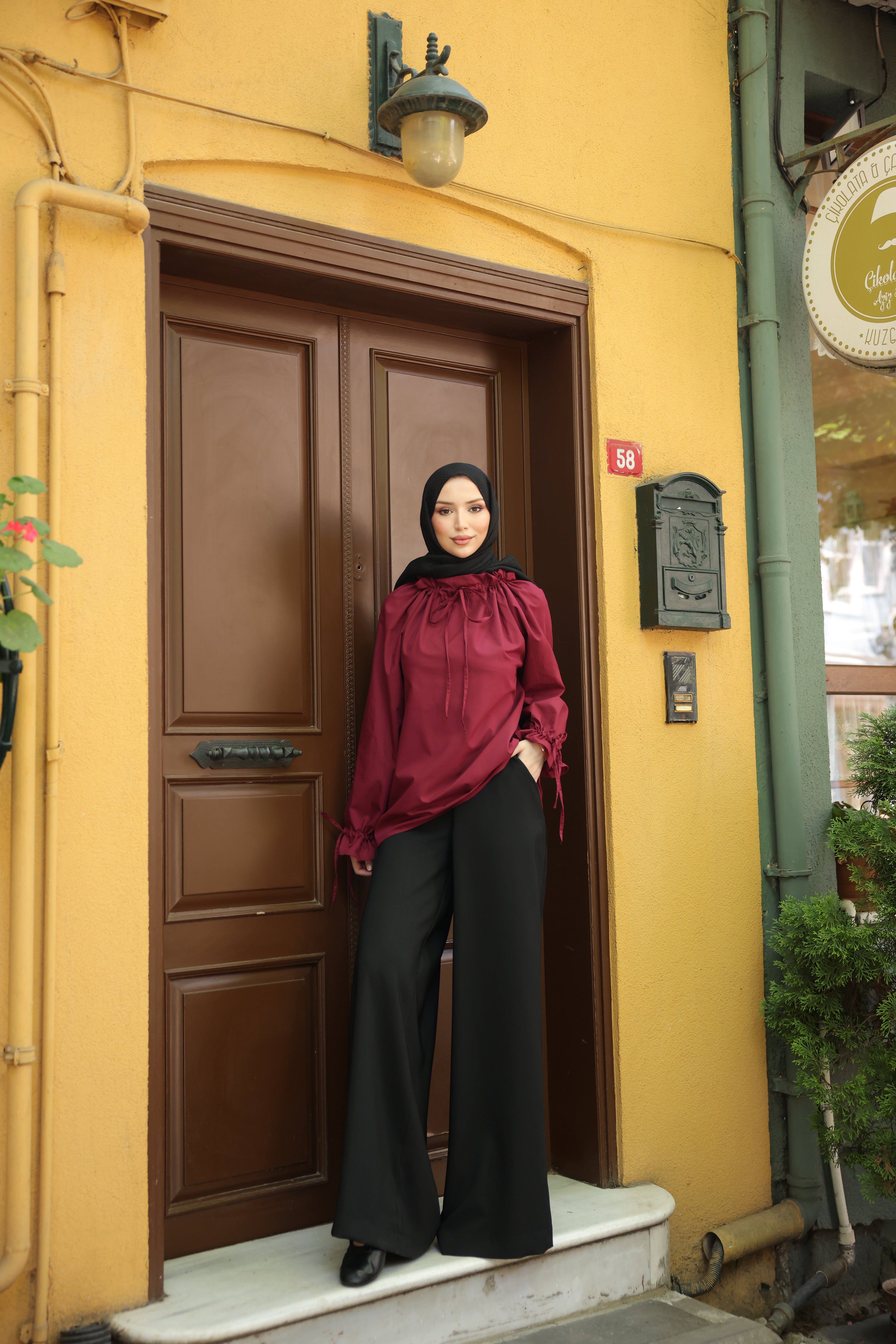 Zam Tunic - Maroon