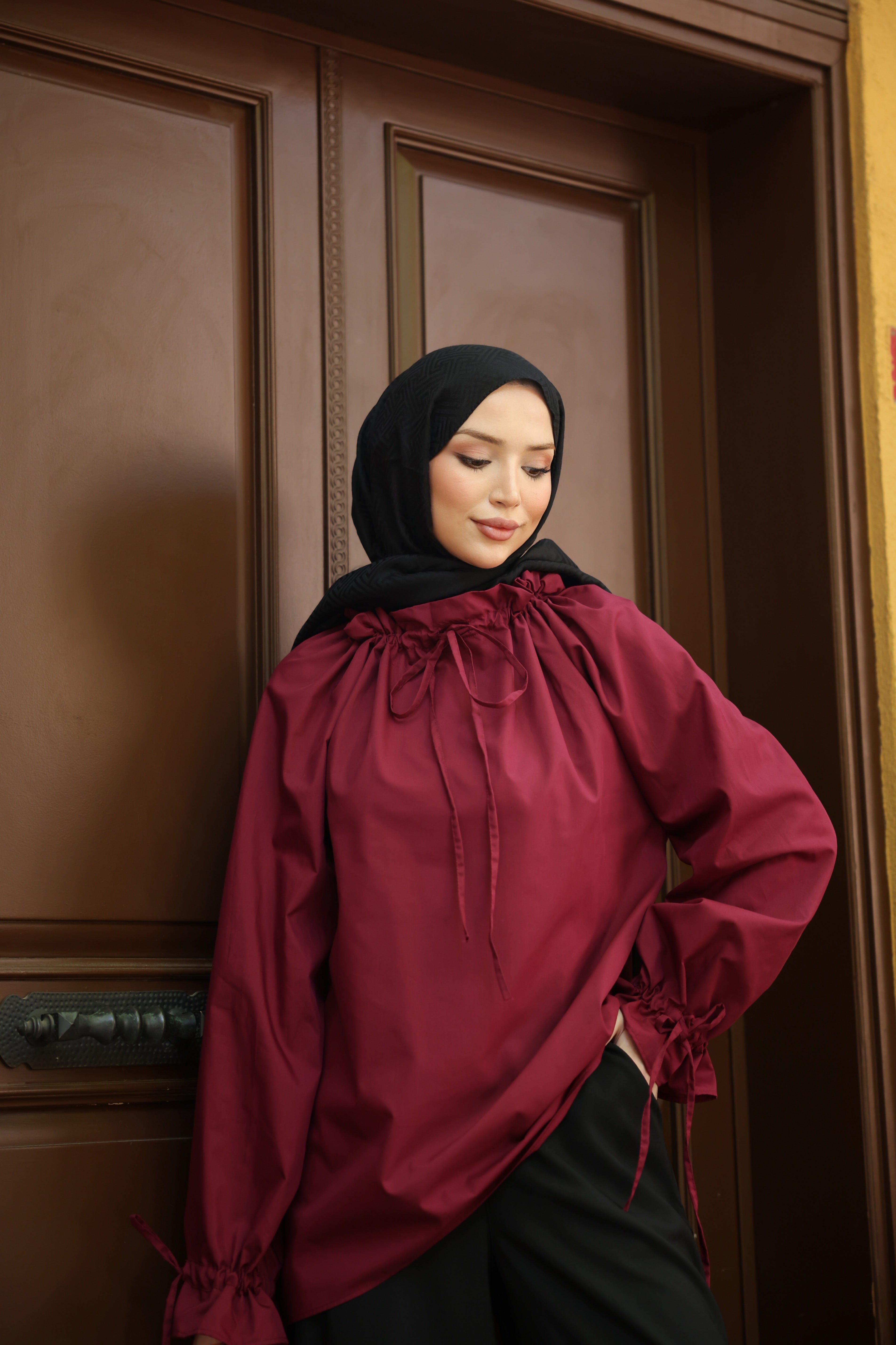Zam Tunic - Maroon