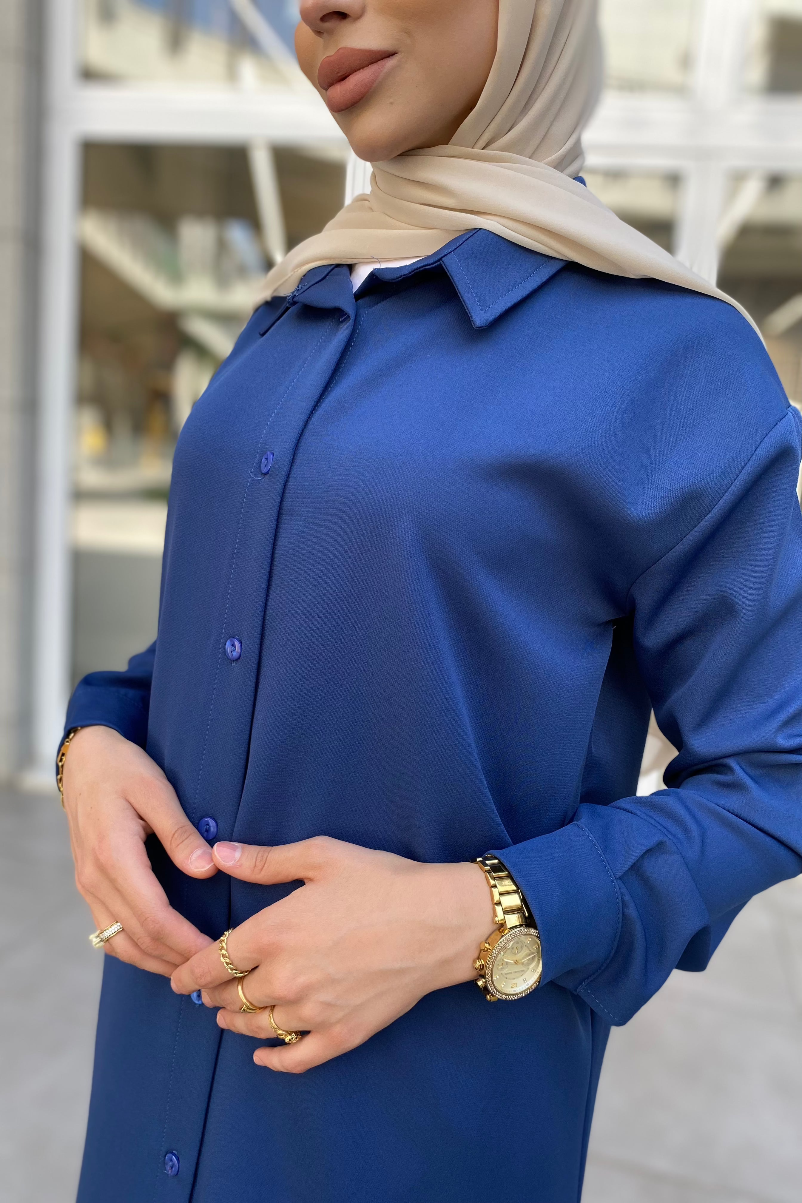Long Tunic - Navey