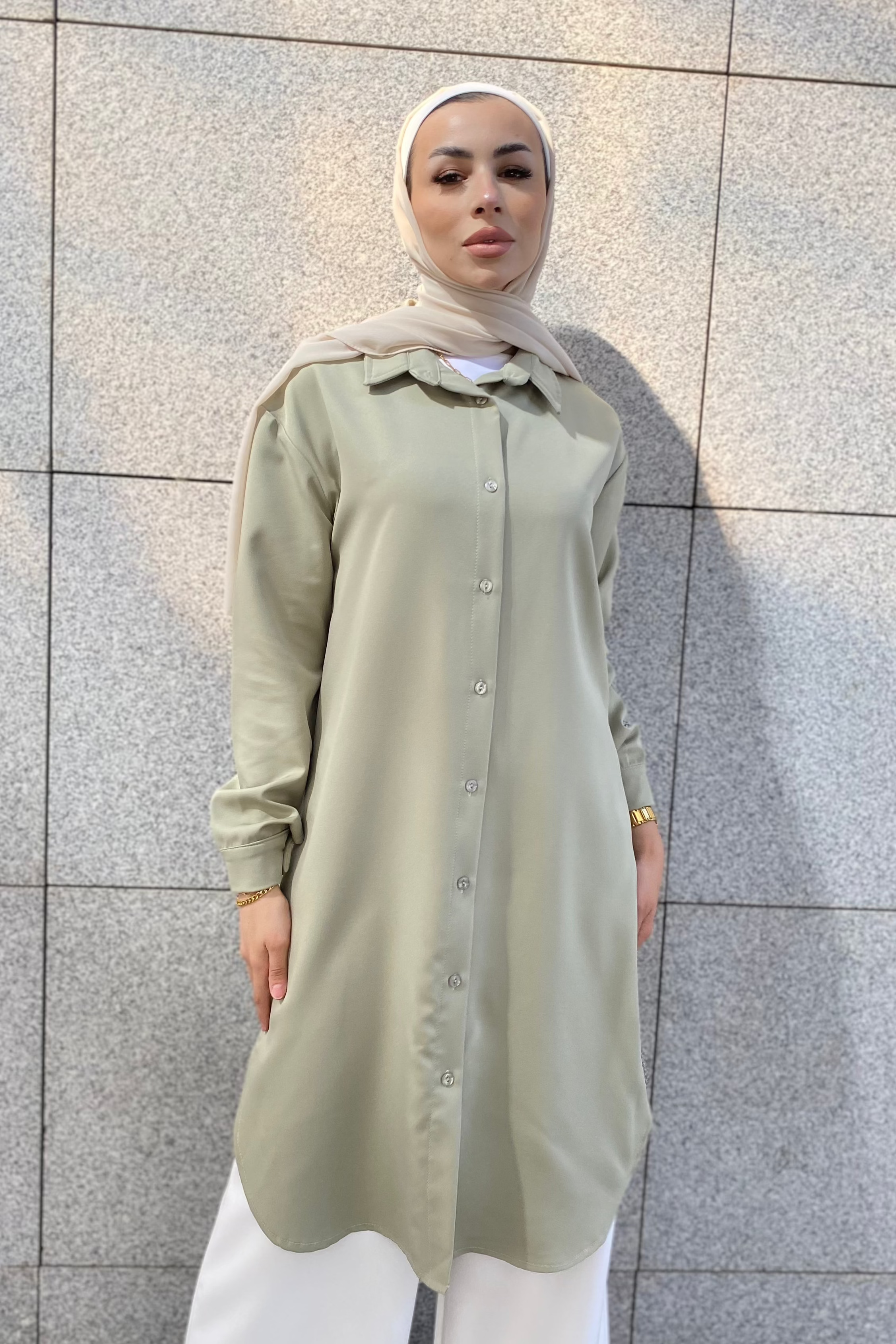 Long Tunic - Light green