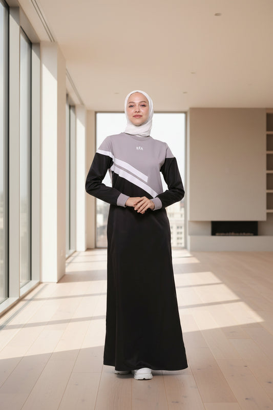 Jilbab - 71153  - Black