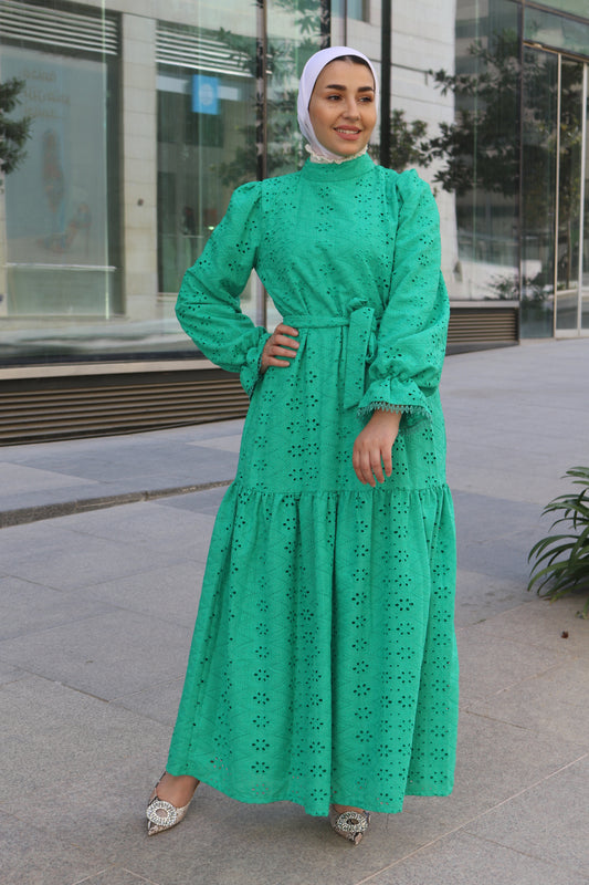 Dress - 006 -Green