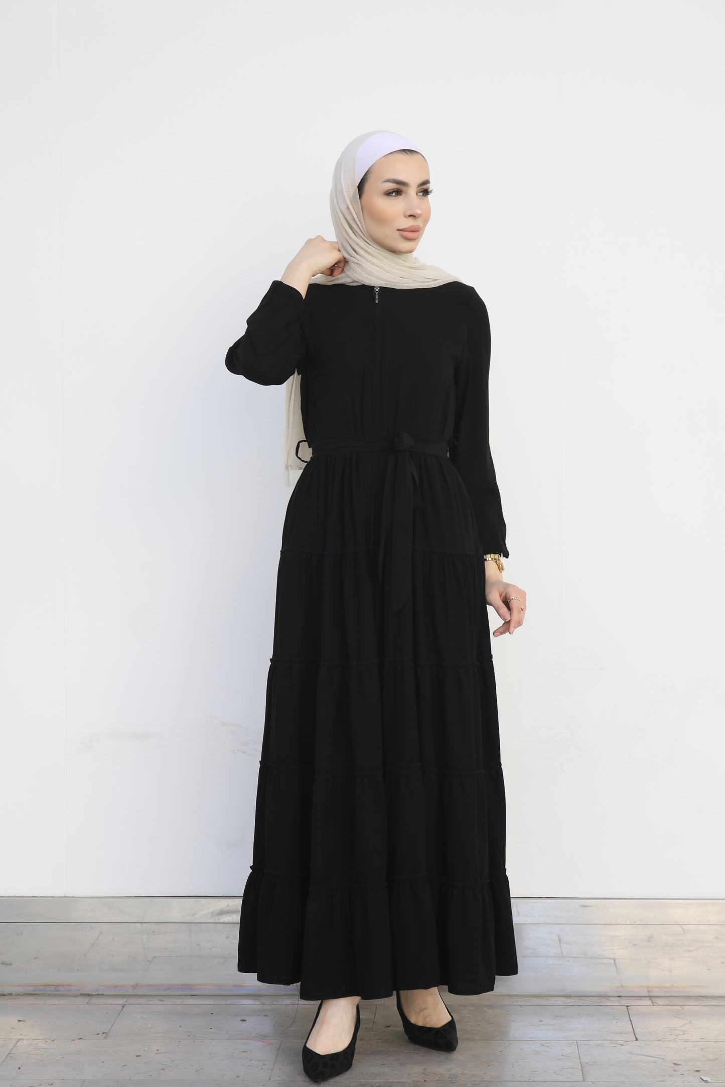 Abaya - 286  - Black