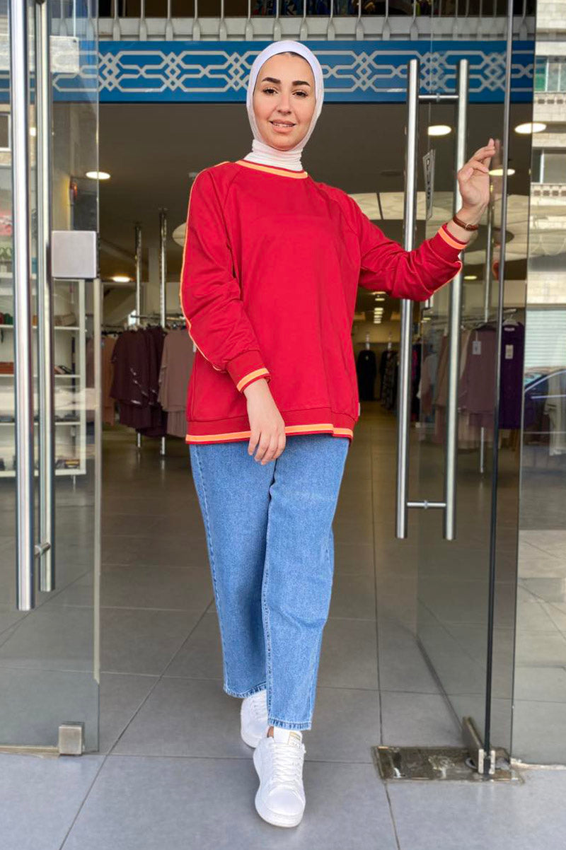 Daily Blouse - Red