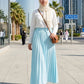SKIRT - TA4 - BLUE