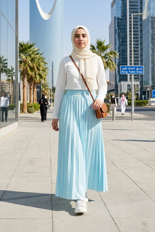 SKIRT - TA4 - BLUE