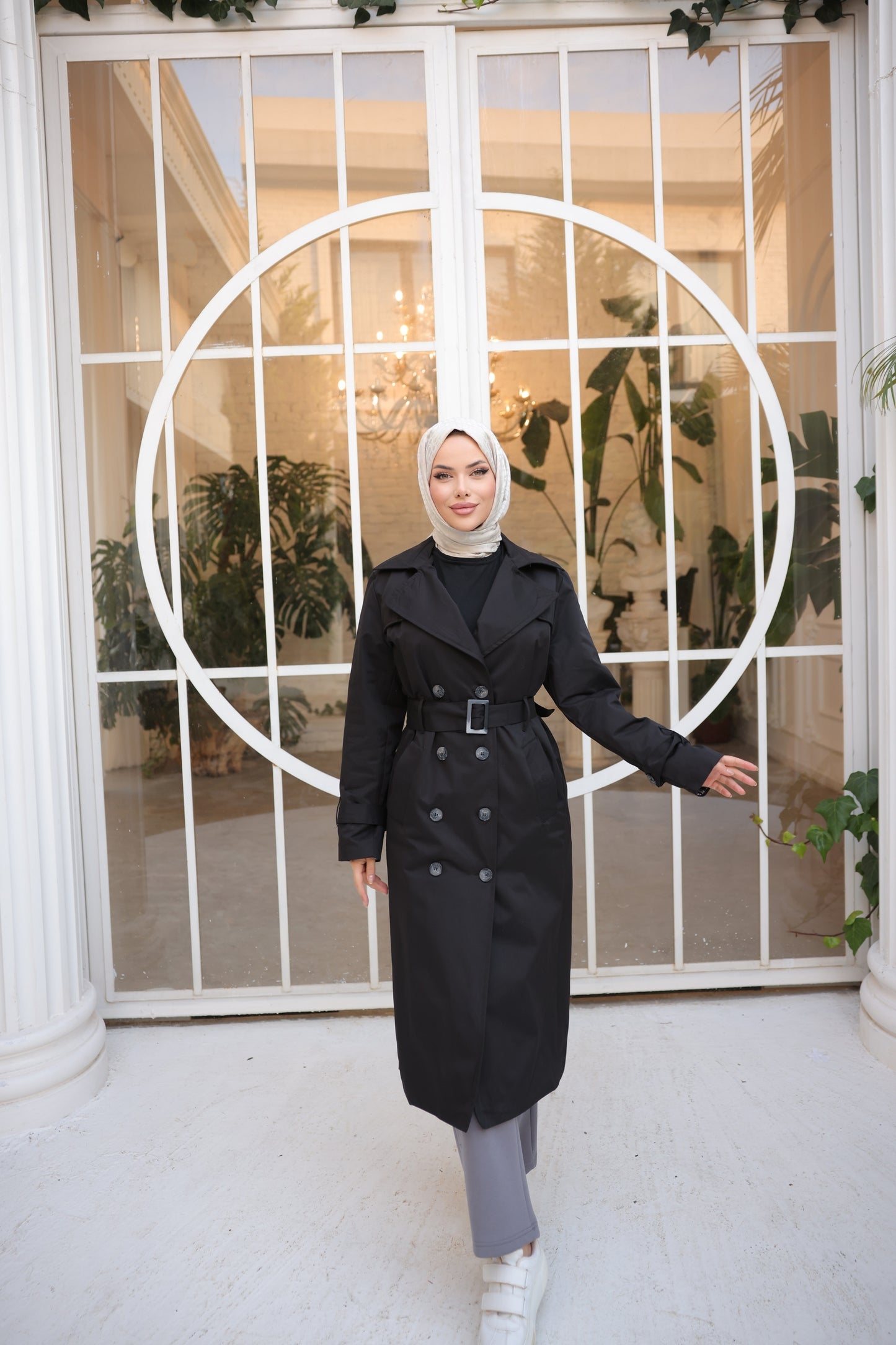 BKA Trench coat Black