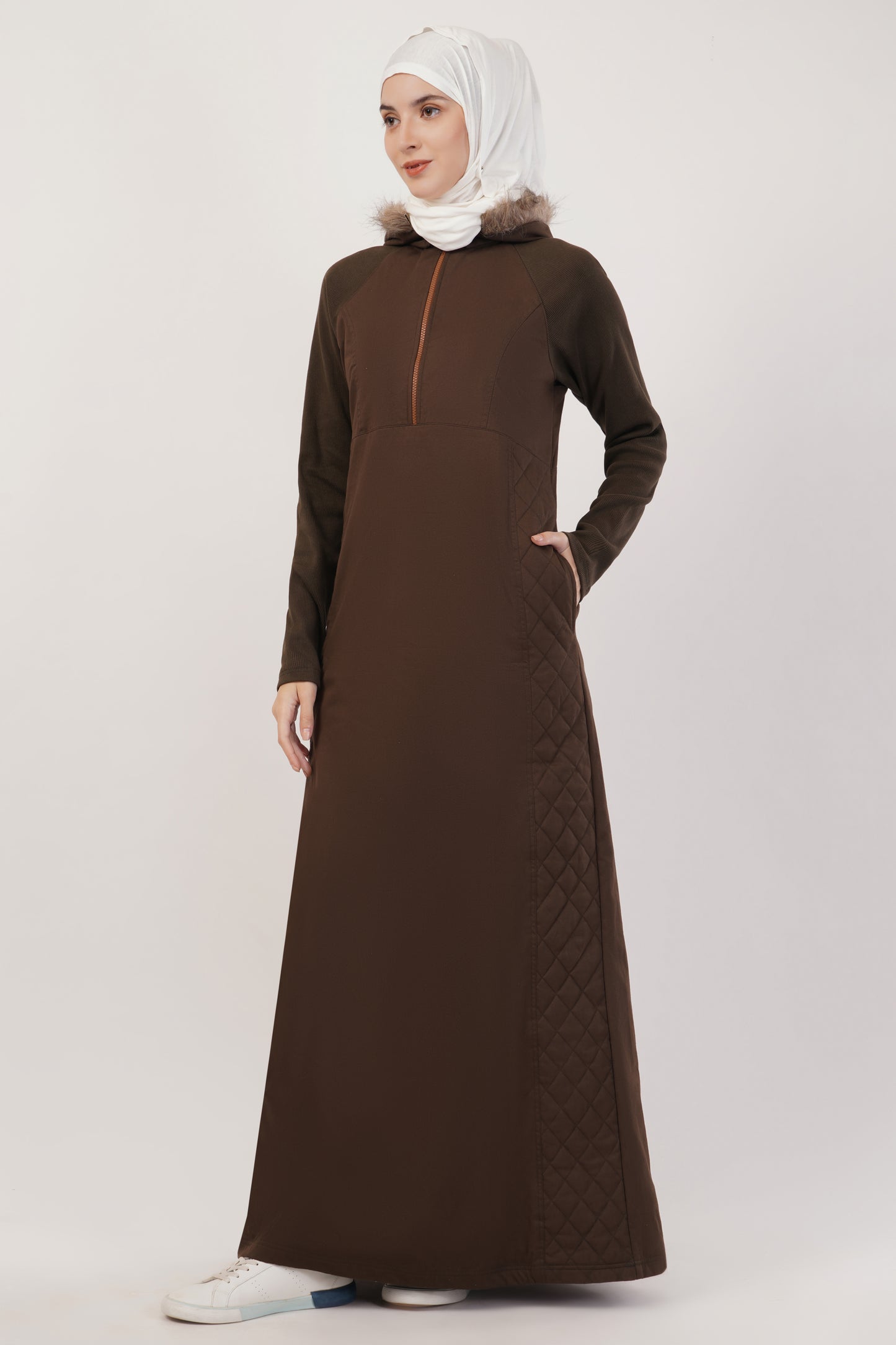 Jilbab -003 - DARK COFFEE