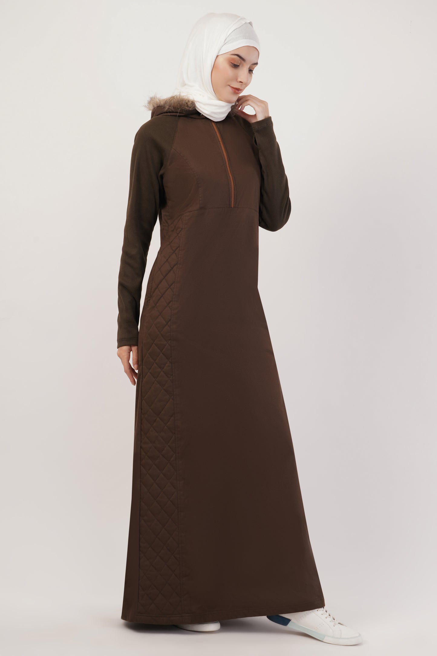 Jilbab -003 - DARK COFFEE