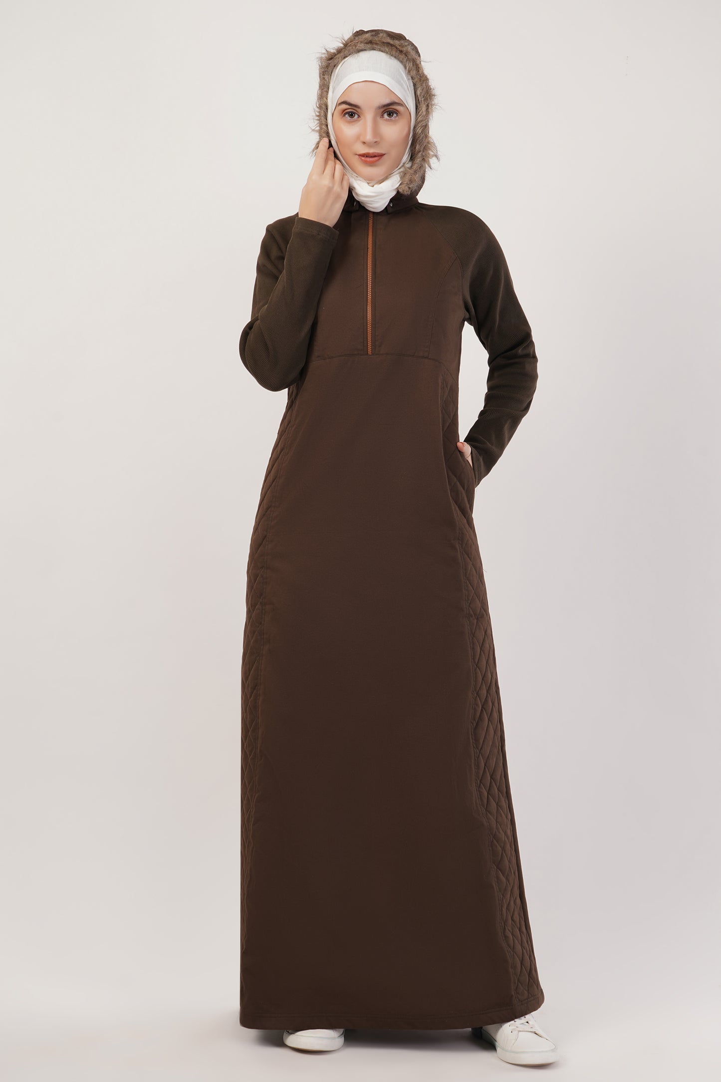 Jilbab -003 - DARK COFFEE