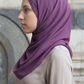 Soft Chiffon Maxi Hijab - PURPPLE